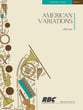 American Variations Concert Band sheet music cover